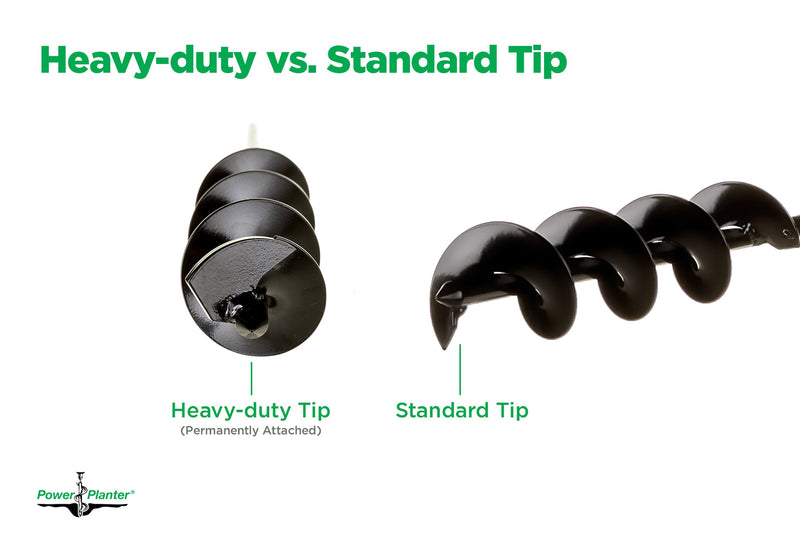 Tree Planting Auger Bit (2" x Standing Lengths)