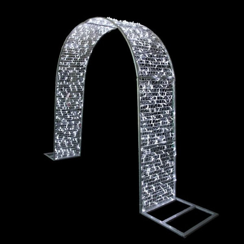 Giant Pre-Lit LED Walk-Through Arch