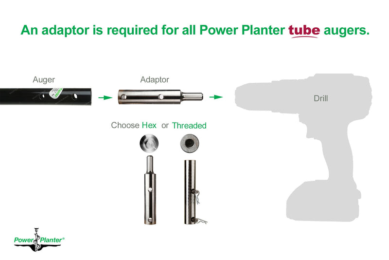 Gallon Pot & Post Hole Auger (7" x 28")