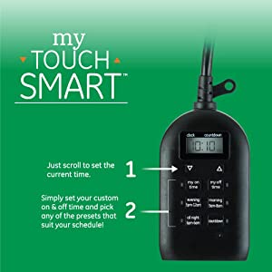 MyTouchSmart Indoor/Outdoor Digital Timer